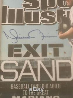 Mariano Rivera autographed Sports Illustrated, no label (Steiner authenticated)