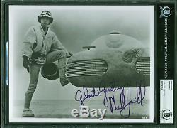 Mark Hamill Star Wars Galactic Greetings Authentic Signed 8x10 Photo BAS Slab