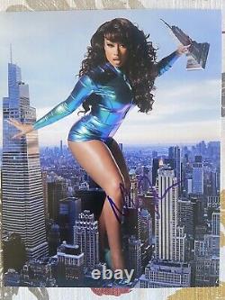 Megan Thee Stallion Rapper Signed Photo Authentic Letter Of Authenticity Ex