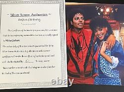 Michael Jackson autographed 8x10 photo, signed, authentic, King of Pop, COA