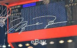 Michael Jordan Authentic Signed Framed 20x24 Photo Autographed UDA #BAM25534