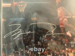 Michael Jordan Gatorade Slam Dunk 8x10 Signed Photo Upper Deck Authentic