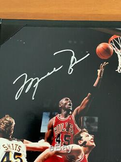 Michael Jordan Signed 8x10 First Game Back Upper Deck Authenticated Free Ship
