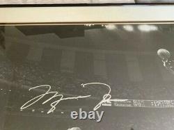Michael Jordan autographed photo of NCAA winning shot- authenticated/numbered