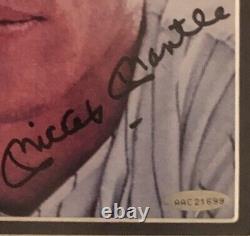 Mickey Mantle Signed Sports Illustrated UDA Autographed Upper Deck Authenticated