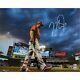 Mike Trout Los Angeles Angels Signed 16x20 Photo Citi Field Mlb Authentic Coa