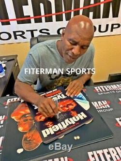 Mike Tyson & Evander Holyfield Signed Autographed 16x20 Photo JSA Authentic 1