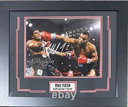 Mike Tyson Signed Framed Photo 11x14 Beckett & Tyson Hologram Authentic #4