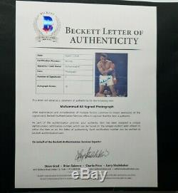 Muhammad Ali Authentic Autographed Signed 8x10 Photo Beckett BAS #A59162