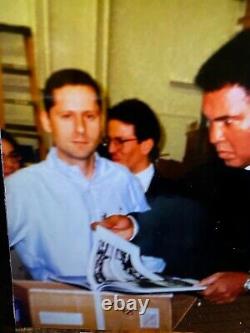 Muhammad Ali Signed Sonny Liston Photo JSA w Authenticity Letter