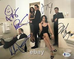 NEIL PATRICK HARRIS How I Met Your Mother COMPLETE CAST Signed 8x10 Photo BAS