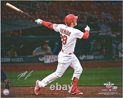 Nolan Arenado St. Louis Cardinals Signed 16x20 2021 Opening Day Home Run Photo