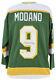 North Stars Mike Modano Authentic Signed Green Jersey Autographed Bas Witnessed