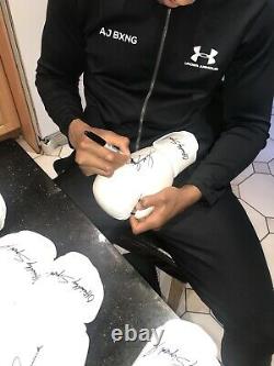 Officially Signed Anthony Joshua Signed Boxing Glove+Certificate of authenticity