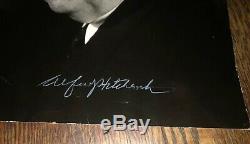 Original Alfred Hitchcock Signed B&W Photograph JSA COA Authentic 11x14 Psycho