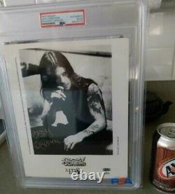 Ozzy Osbourne Signed 8 x 10 Photo PSA/DNA Authenticated Encapsulated Autograph