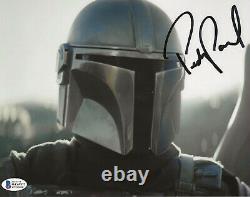 Pedro Pascal Star Wars Mandalorian Autographed Signed 8x10 Photo Beckett BAS COA