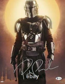 Pedro Pascal The Mandalorian Star Wars Topps Authentics Signed 11x14 Photo Bas A