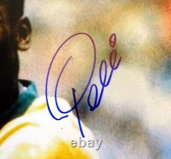 Pele Certified Authentic Autographed Signed 16x20 Photo Cbd Brazil Psa/dna 77878