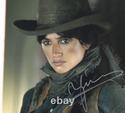 Penelope Cruz Signed 11x14 Photo Movie Bandidas Authentic Autograph Beckett Bas