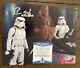 Peter Mayhew Chewbacca Signed 8x10 Autograph Star Wars Bas Beckett Authentic Coa
