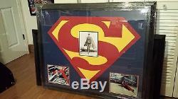 Psa Dna Authentic Superman Christopher Reeve Signed Framed Photo