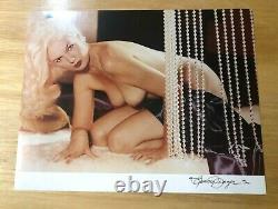 RARE BUNNY YEAGER AUTHENTIC 14 x 11 HAND SIGNED AUTOGRAPHED PHOTO
