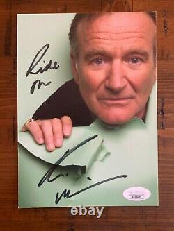 ROBIN WILLIAMS signed 5x7 photo! JSA AUTHENTICATED