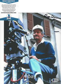ROGER CORMAN SIGNED AUTHENTIC 8x10 PHOTO 3 INDEPENDENT DIRECTOR BECKETT COA BAS