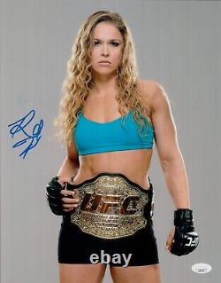 RONDA ROUSEY Signed 11x14 UFC WWE Photo Authentic Autograph JSA COA CERT