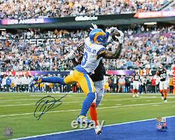 Rams Odell Beckham Authentic Signed 16x20 Super Bowl LVI Photo BAS Witnessed