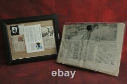 Rare Authentic 1912 Titanic Framed Signed Photo By The Last Living Survivor