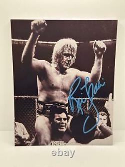 Ric Flair Bloody Signed Autographed Photo Authentic 8X10 COA