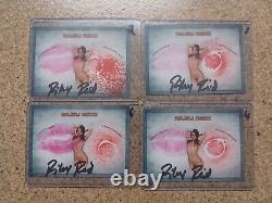 Riley Reid Signed & Kissed Nipple Card AVN Sexy Star Model Authentic Autograph