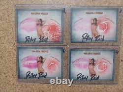 Riley Reid Signed & Kissed Nipple Card AVN Sexy Star Model Authentic Autograph