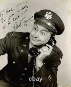 Robert Young Autographed Inscribed Photograph
