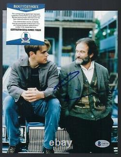 Robin Williams signed 8x 10 photograph BAS Authenticated Good Will Hunting