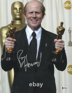 Ron Howard Signed 11x14 Photo Authentic Autograph Oscar Statue Beckett Coa