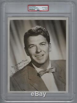 Ronald Reagan signed autographed 8x10 photo! RARE! PSA Authenticated