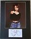 Rosie Perez Signed In Person 11x14 Matted Autograph & Photo Authentic