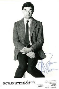 Rowan Atkinson (Mr. Bean) Signed Autographed Press Photograph JSA Authentic