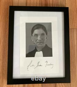 Ruth Bader Ginsburg Signed Photo! WITH JSA LETTER OF AUTHENTICITY Very Rare
