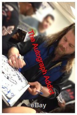 SONS OF ANARCHY Cast(x14) Authentic Hand-Signed 11x17 Photo(Charlie Hunnam)PROOF