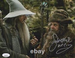 SYLVESTER MCCOY Signed THE HOBBIT RADAGAST 8x10 Photo Authentic JSA COA Cert