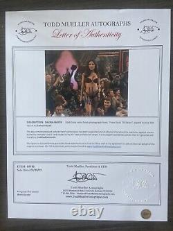 Salma Hayek Dusk Till Dawn Signed Photo 100% Authentic Letter Of Authenticity