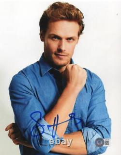Sam Heughan Signed 8x10 Photo Outlander Authentic Autograph Beckett 44