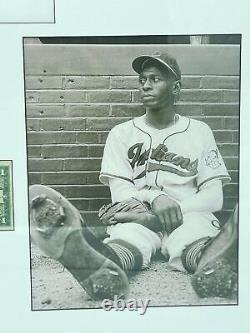 Satchel Paige Authentic Signed Collage Silver Dollar Pic