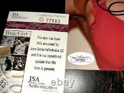 Scarlett Johansson Signed 8x10 Photo JSA COA Sexy Authentic Autograph Avengers