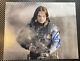 Sebastian Stan Hand Signed 8x10 Photo Authentic Withcoa Jsa Slightly Smudged
