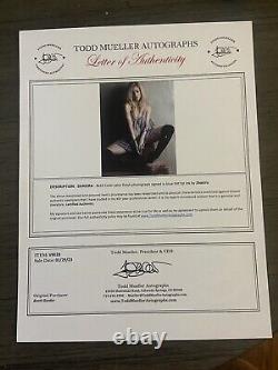 Shakira Waka Waka Signed Photo 8x10 Authentic Letter Of Authenticity Sexy